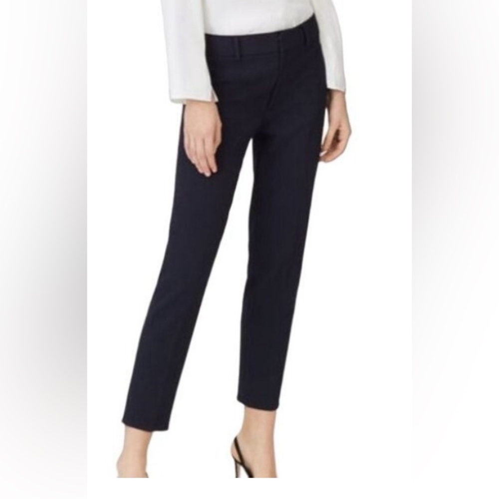 NWT Cub Monaco Remi Textured Pants Navy Ankle Size 6
